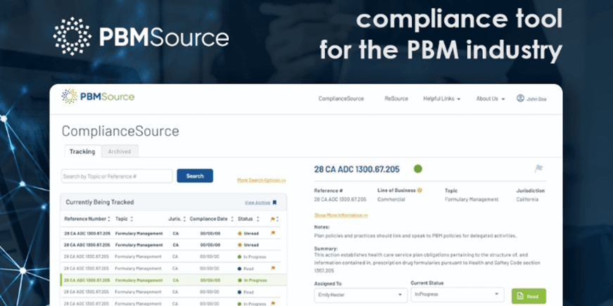 PBMSource: Compliance Built for the PBM Industry